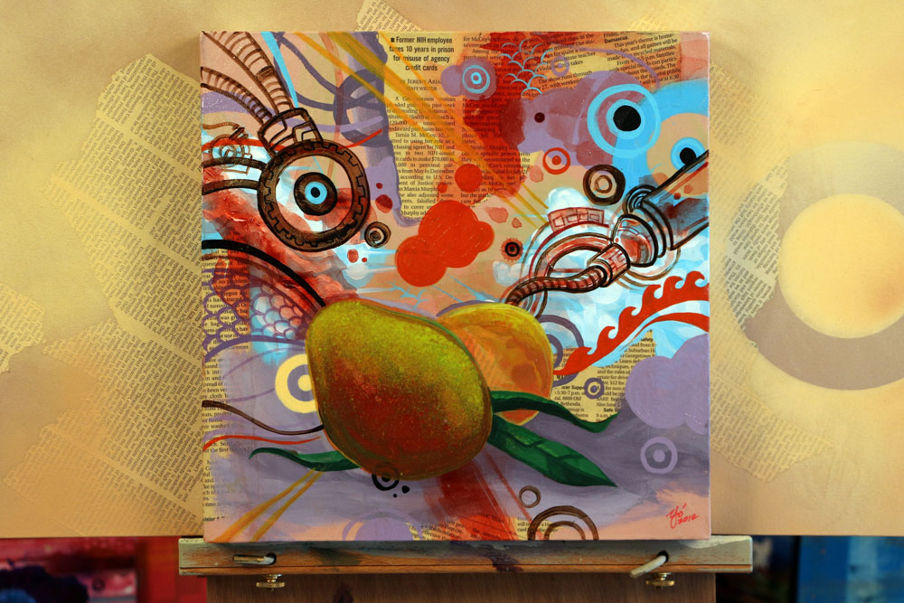 Yordan Silvera Mango Painting